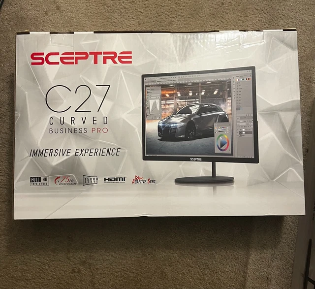 SCEPTRE C27 CURVED Business Pro 215.00 PicClick