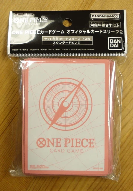 ONE PIECE CARD Game Standard Pink Official Card Sleeves Vol 2 Standard