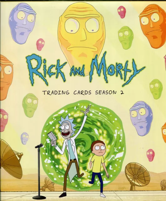 Rick & Morty Season 2 Official Cryptozoic Binder