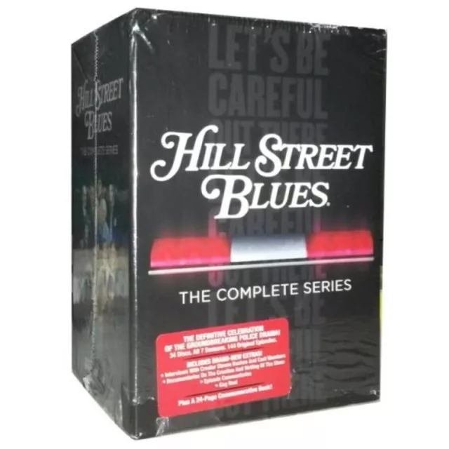 HILL STREET BLUES THE COMPLETE SERIES  SEASONS 1-7 (DVD, 2014, 34-Disc Box  Set)
