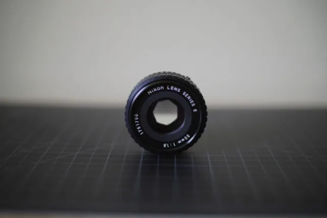 NIKON Lens Series E 50mm f/1:1.8