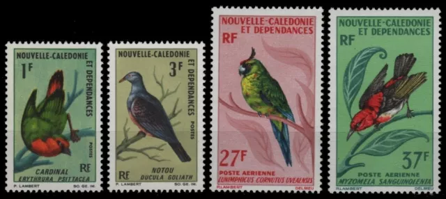 Neukaledonien 1966 - Mi-Nr. 423-426 ** - MNH - Vögel / Birds