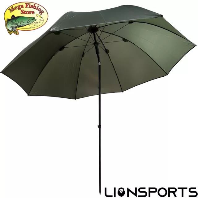 Lion Acis Angelschirm mit Kippfunktion 2,30m - Angler Regenschirm Sonnenschirm