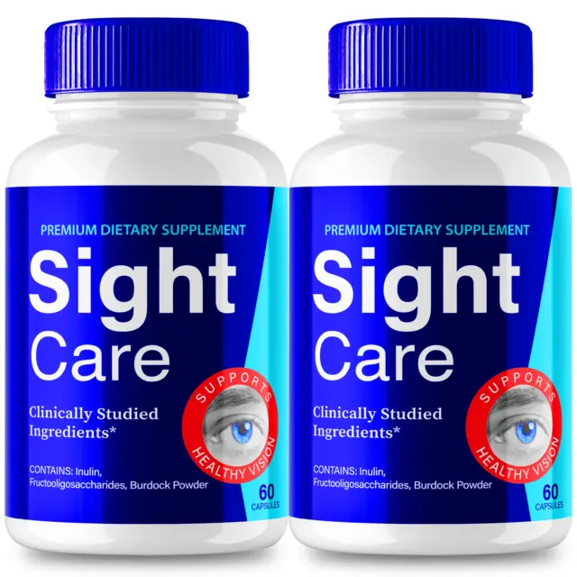 Sight Care 20/20 Vision Vitamins Official Formula (2 Pack)