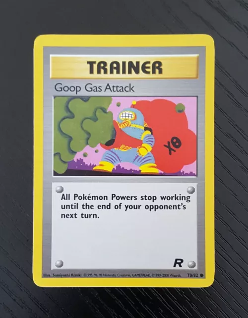Goop Gas Attack 78/82 | Trainer Common Unlimited | Pokemon WOTC Team Rocket Card