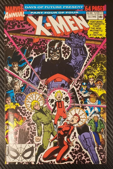 XMEN Annual #14 (Marvel 1990) VF/NM (9.0) Arguably 1st APP of GAMBIT! Press 9.6