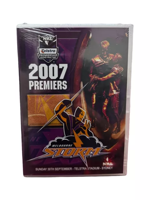 MELBOURNE STORM 2007 PREMIERS dvd NEW rugby NRL sport REGION 0 ALL grand final