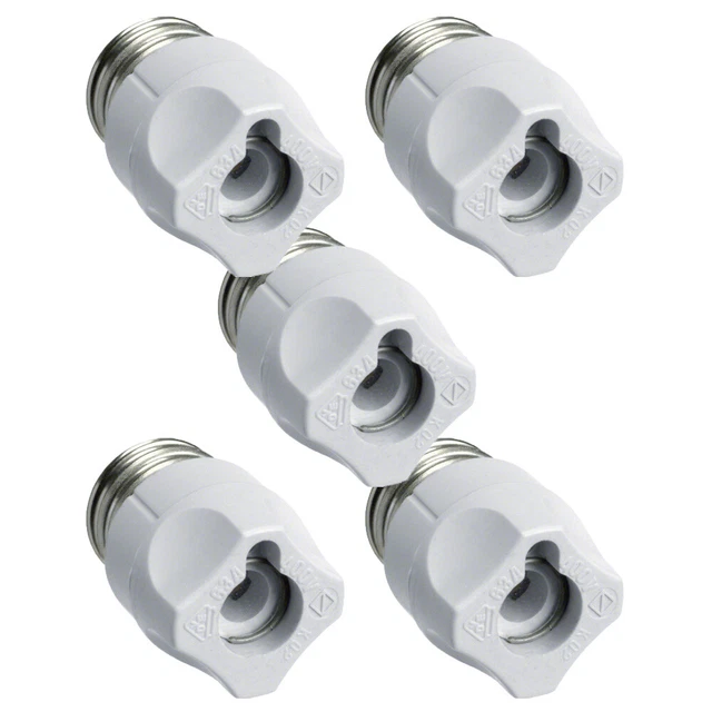5x Hager LE18SI Bouchon à Vis D02 E18 en Plastique Avec Prüfloch 63A