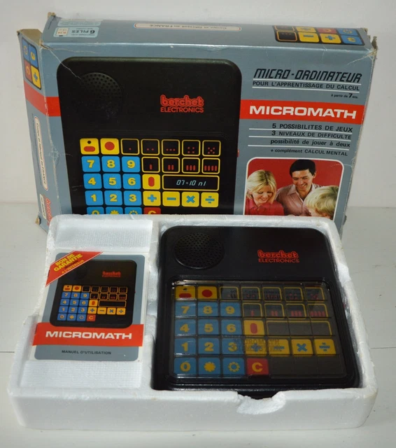 Jeu électronique Vintage BIP 12 - Bon état, Boîtier Inclus, Made In France - Pour Collectionneurs Ou Nostalgie Des Années 80/90