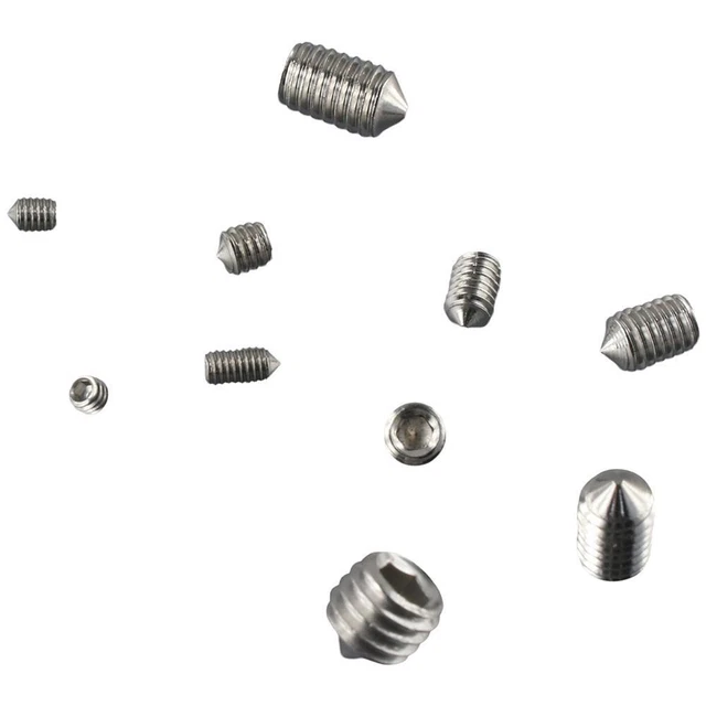250PCS CONE POINT Srews Allen Head Hex Socket Screws Door Handles EUR