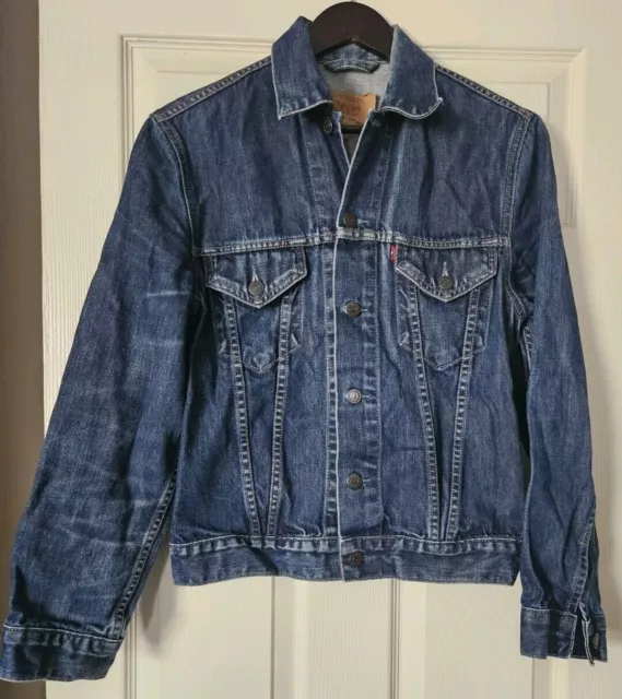 Unisex Denim Levi Jacket Size M (32/34 Chest) Ex Con