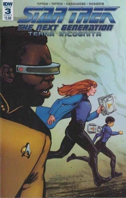 Star Trek The Next Generation Terra Incognita #3 Cover A NM 2018 IDW - Vault 35