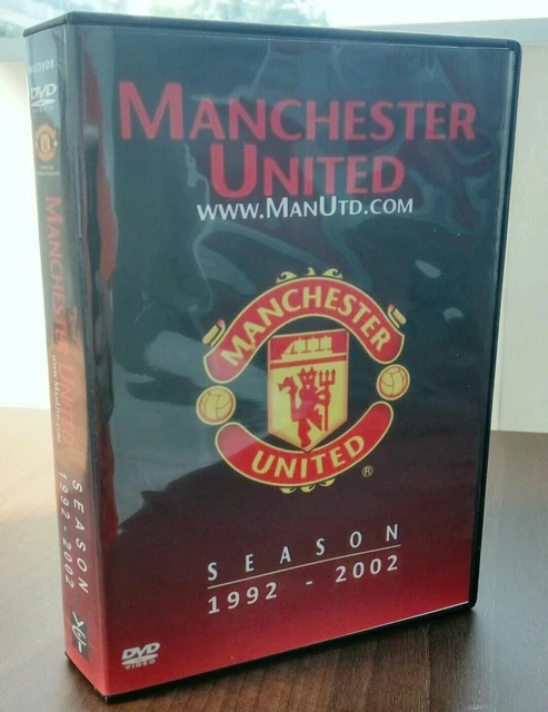 その他 Live Manchester 2002 [DVD] Manchester United 1992-2002 Season Reviews DVD Box Set Very