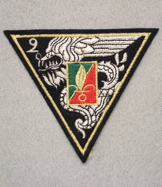 French Cloth Badge 5148: 2e Regiment Etranger de Parachuriste