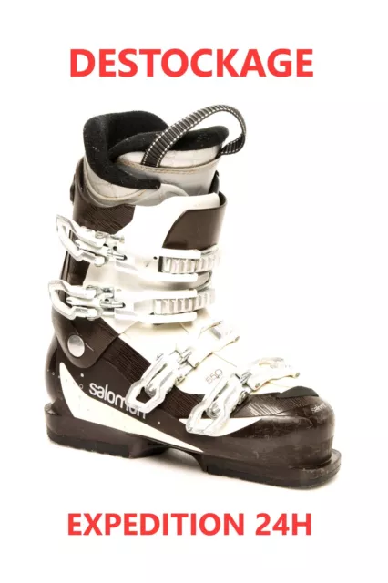 chaussure de ski adulte occasion SALOMON "DIVINE" taille:36 ou 37---PETIT BUDGET 2