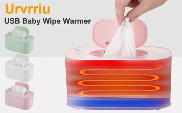 USB Baby Wipe Warmer 3 Mode 40-60 °C Adjustable Baby Wipe Warmer Dispenser CY