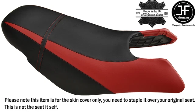 Style 2 Black D Red Custom For Seadoo Gtx Gti 97-01 Front Vinyl Seat Cover Strap