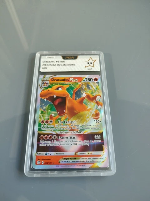 Carte Pokémon Dracaufeu VSTAR 018/172 - Brilliant Stars - Ultra Rare