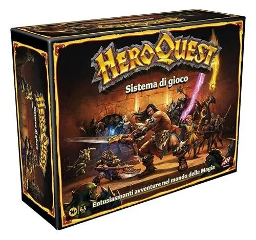 Heroquest Edition Italienne Réimpression 2021 Hasbro 81168