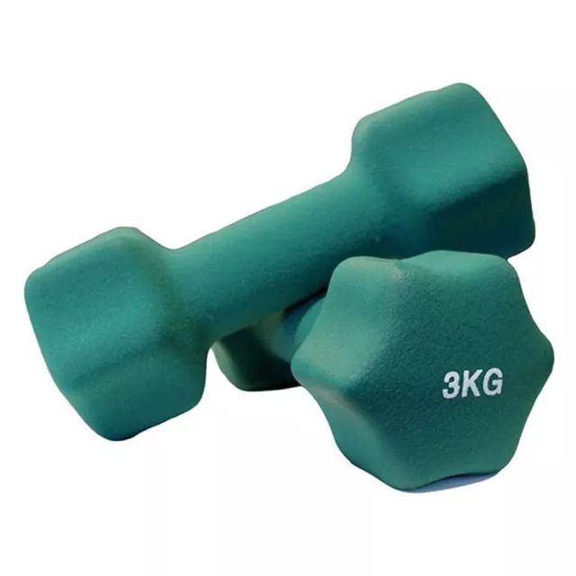 Anti-Slip 0.5KG -10KG Neoprene Dumbbell Sets Hand Weights For Women at Home Gym