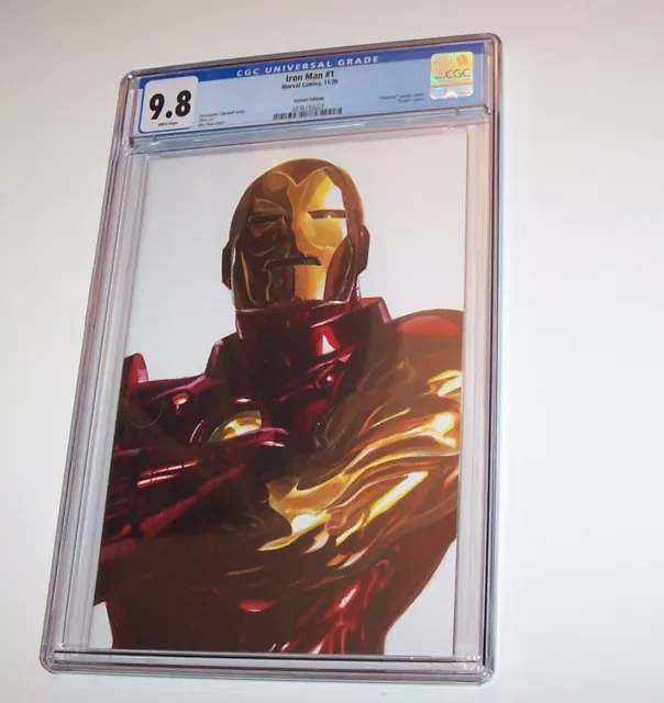 Iron Man #1 - Marvel 2020 Ross Virgin variant issue - CGC NM/MT 9.8
