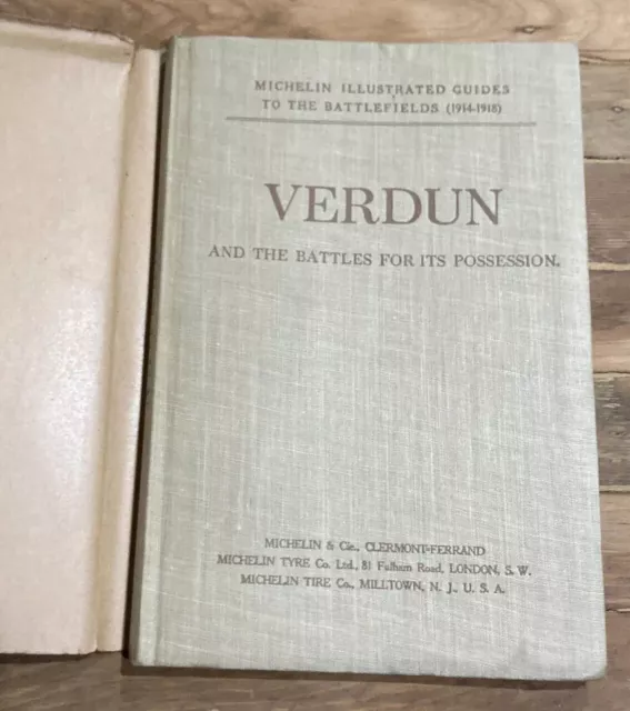 VERDUN: Michelin Illustrated Guides to the Battlefields, 1914-1918 World War I 3