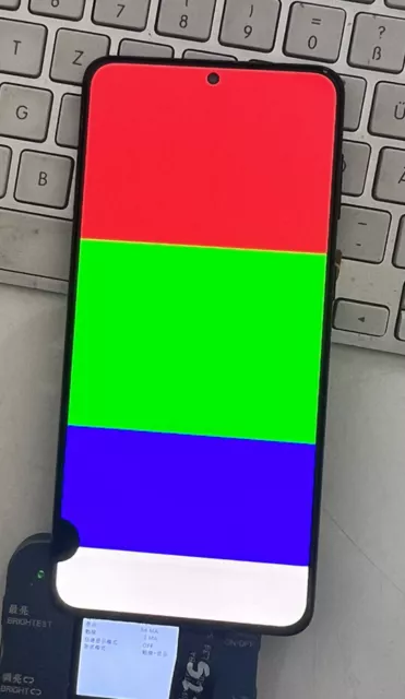 Samsung Galaxy S21 Plus display vetro oled ok piena funzione errore pixel nero