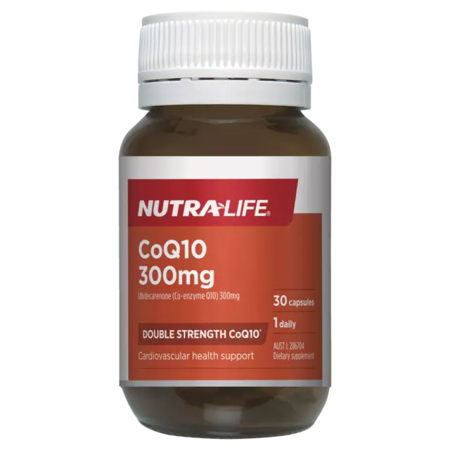 Nutralife Coq10 300Mg 30 Caps / Co Enzyme Q10 Coenzyme