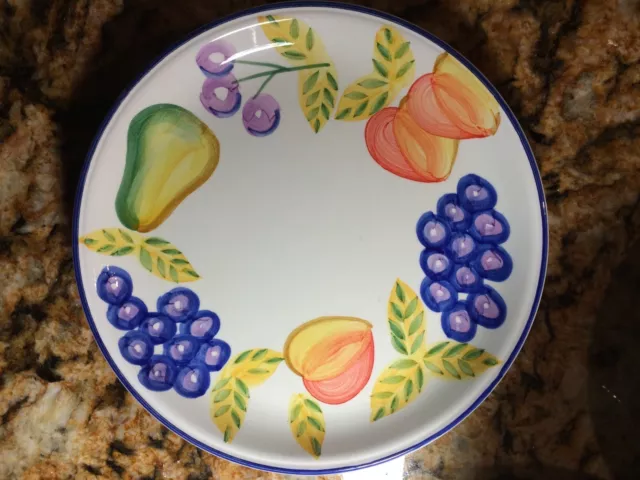 Vintage ORCHARD JUBILEE Artist's Touch Dinnerware Collection Serving Plate 12"