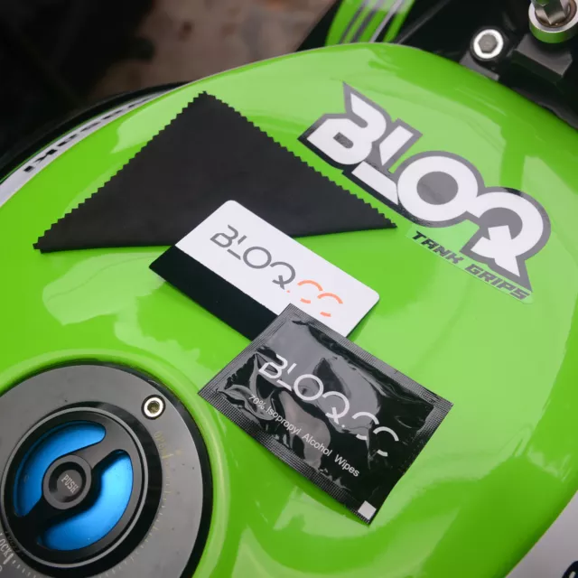BLOQ TRIUMPH SPEED TRIPLE 1050 (2016-2020) moto Réservoir Traction Tapis - NOIR 3