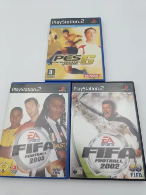 ENSEMBLE DE JEUX FIFA + PES PS2 - Pro Evolution Soccer 6, FIFA Series, FIFA... 2