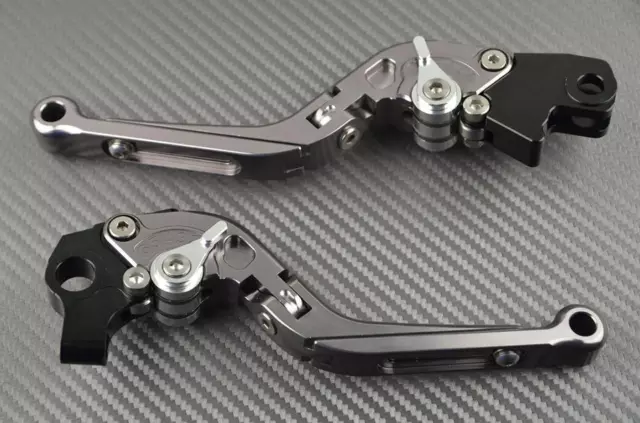 CNC Leve FLIP-up Freno Frizione TITANIO YAMAHA MT-09 MT09 TRACER	2015