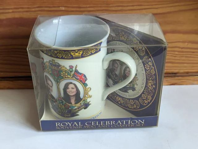 William and Catherine Royal Wedding Mug and Coaster 2011