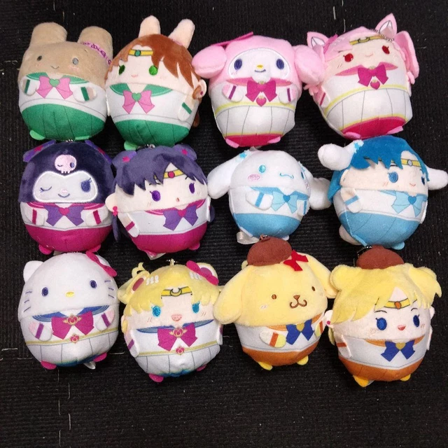 SAILOR MOON ETERNAL x Sanrio Plushie Fuwakororin Hello Kitty Mascot ...