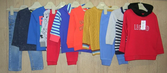 Pacchetto jeans jogger NEXT RIVER ISLAND M&S ecc. ragazzi età 9-12 mesi
