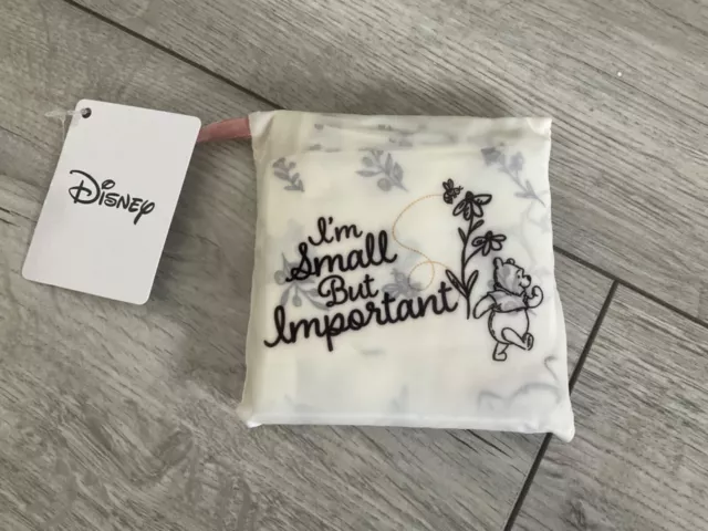 Disney Winnie The Pooh Wiederverwendbare Tasche..brandneu ... Ich Bin Klein, Aber Wichtig..