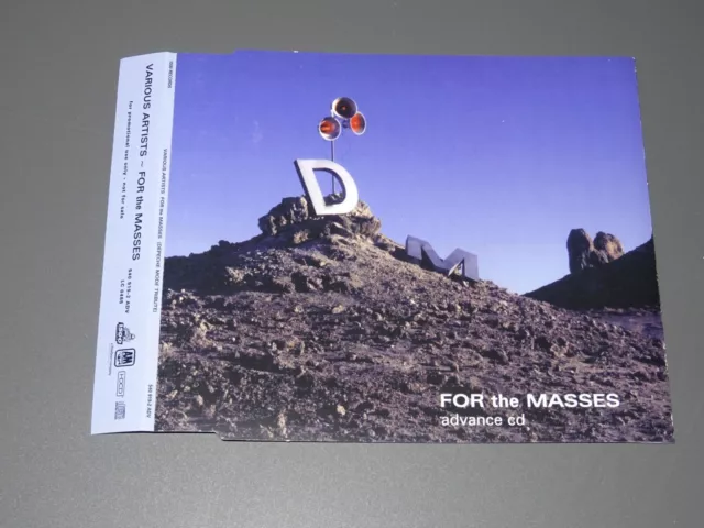 For The Masses - Depeche Mode Tribute (Rammstein) / Promo-Album-Cd 1998 (Ex)