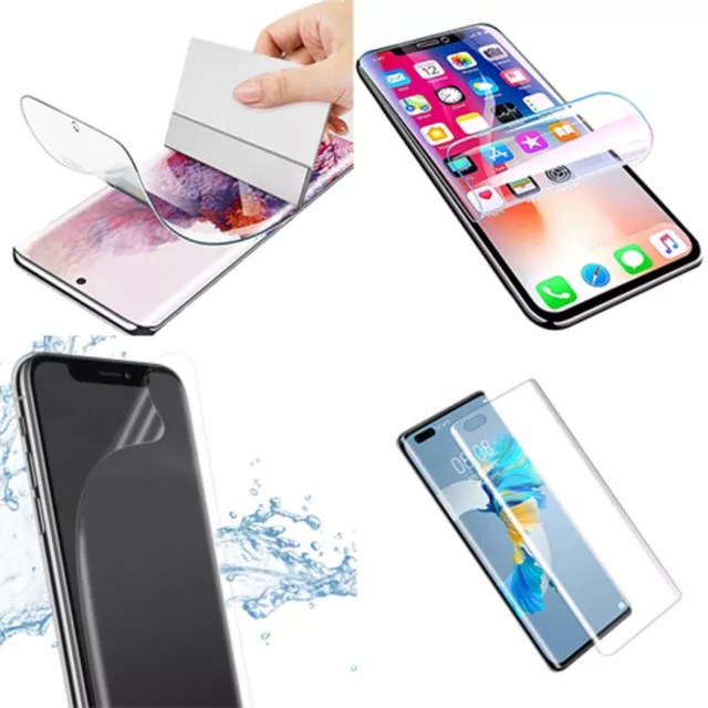 2x Hydrogel Displayschutzfolie Matt Xiaomi 10T Pro 5G - Note 8 Pro - Note 10 Pro