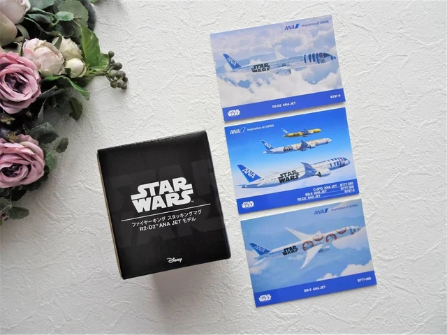 ANA Limited   Disney STARWARS Star Wars Fire King Stacking Mug R2 D2 ANA JET M
