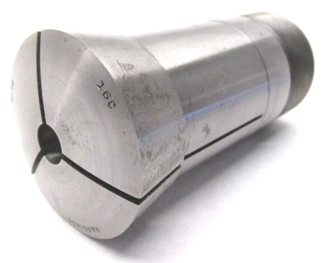 HARDINGE 27/64" ROUND 16C COLLET w/ INTERNAL THREADS
