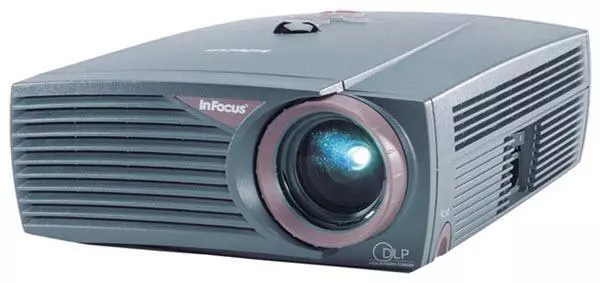 InFocus LP400 800x600 Projector VGA  700 Lumens w/Accessories - B Grade