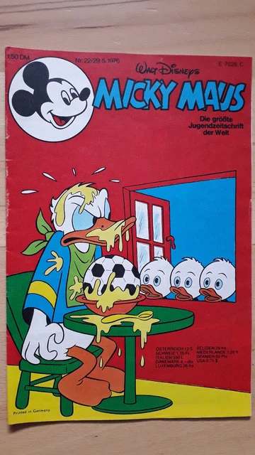 Walt Disneys Micky Maus Nr.22 vom 29.5.1976 - TOP Z1