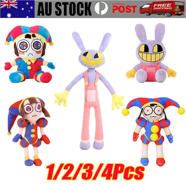 THE AMAZING DIGITAL Circus Plush Toys Pomni and Jax Plushies Toy Kids