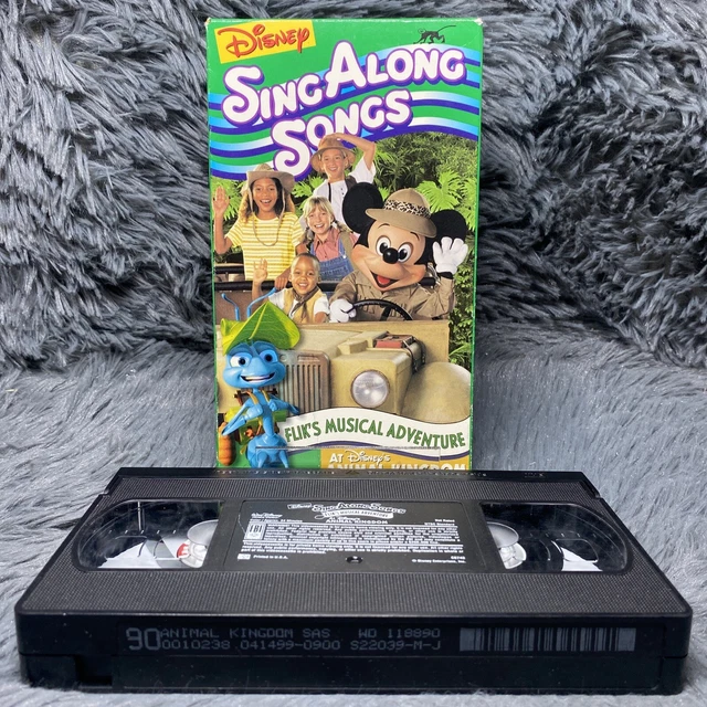 DISNEY'S SING ALONG Songs Flik's Musical Adventure (VHS, 1999) 13.63