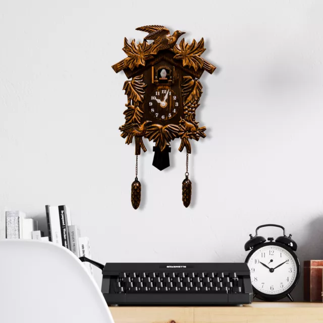 Vintage Looking Traditional Classic Black Forest Cuckoo Clock Living Room Decor