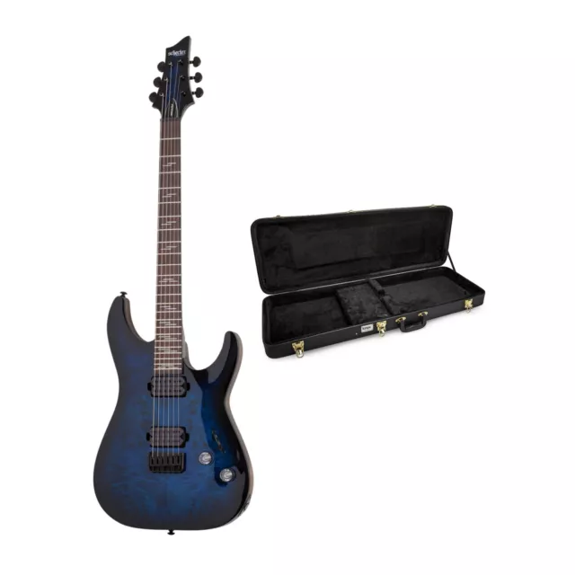 Schecter Omen Elite 6 String Electric Guitar with Case
