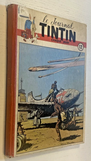 LE JOURNAL DE Tintin reliure n°43 du n°585 à 595. 1960 EUR 45,00