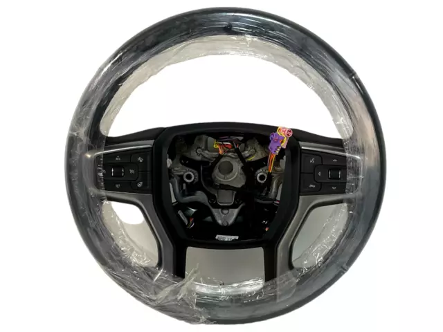 2019 20 21 22 2023 Chevy Silverado 1500 steering wheel W/HEAT BLACK 85594327