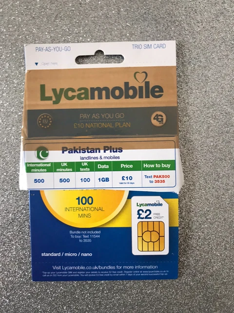 sim card lyca