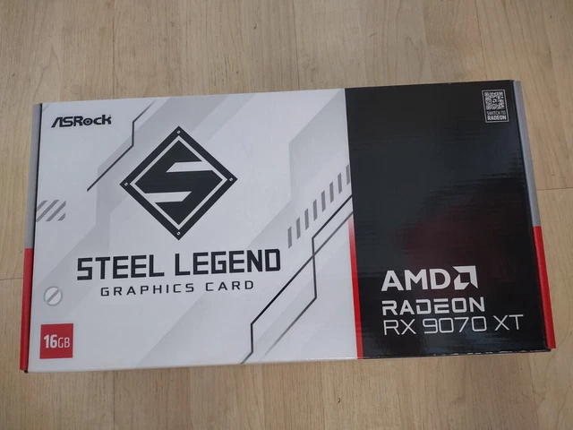 AMD RADEON RX 9070 XT AsRock Steel Legend 16GB GDDR6 GPU *New* *Ready ...